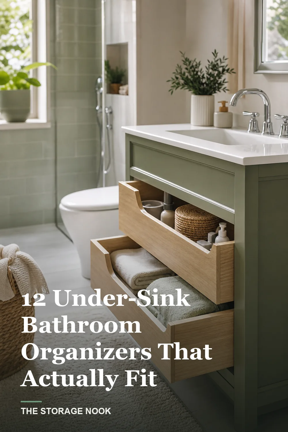 Under Sink Bathroom Organizer Ideas That Maximize Space