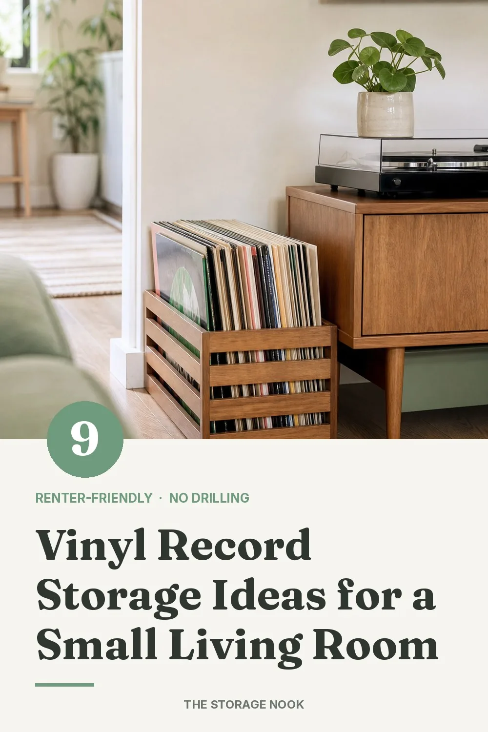 9 Vinyl Record Storage Ideas for a Small Living Room
